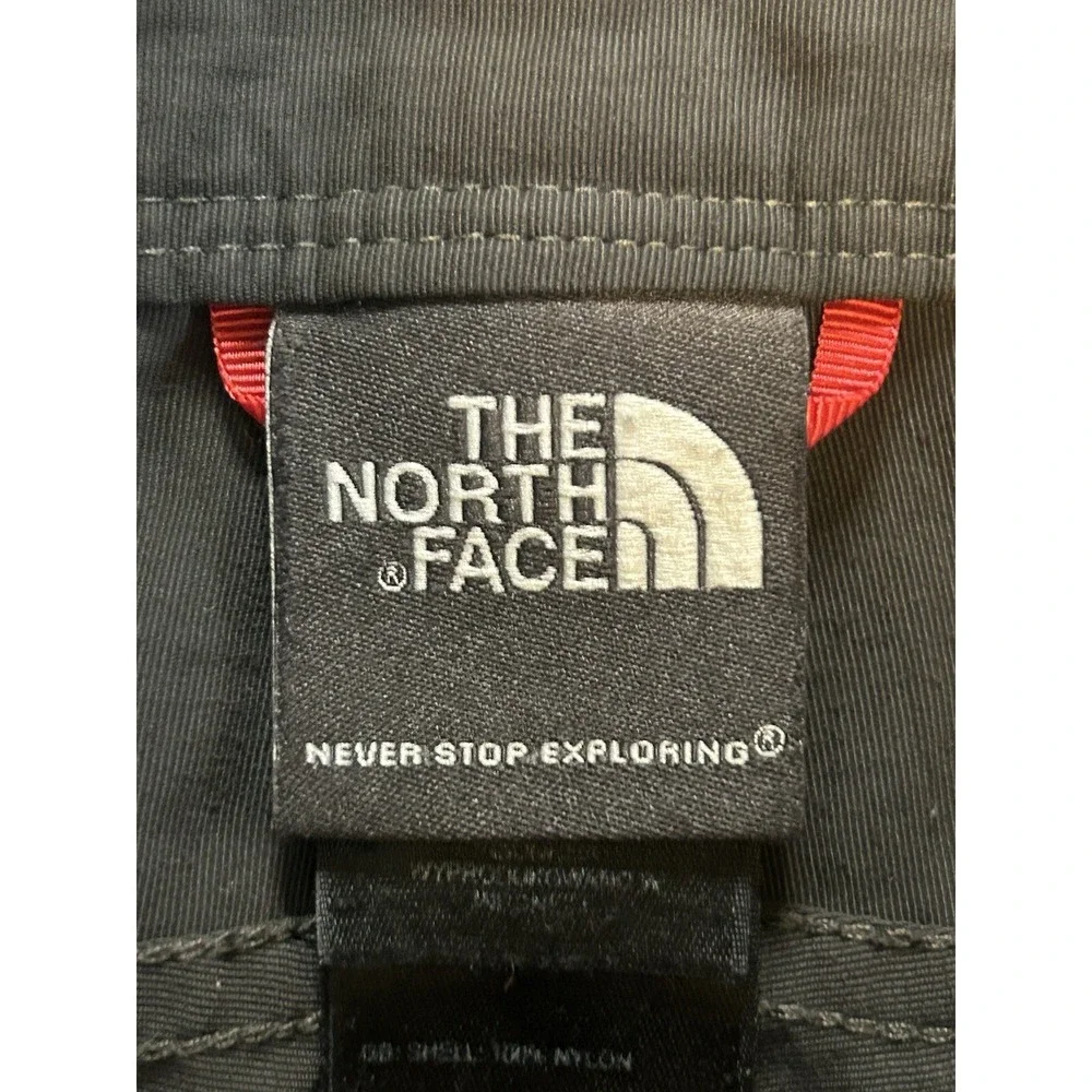 The North Face Men's Shorts Size 32 Nylon - Outdoor Hiking Charcoal Gray AXEZ